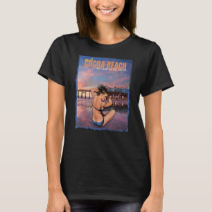 Besuch Cocoa Beach Florida Surfing Hauptstadt der T-Shirt