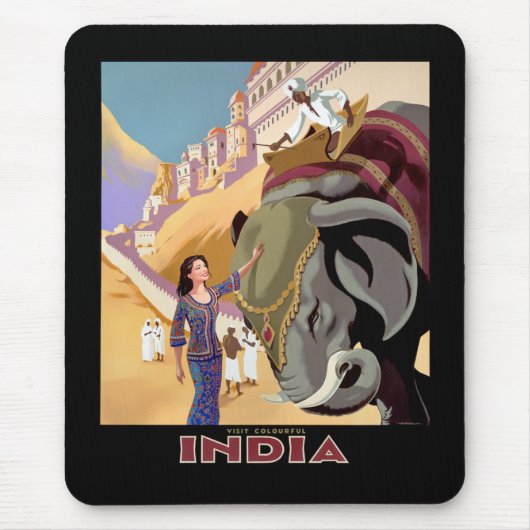 Besuch Colorful India Mousepad (Vorne)