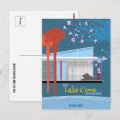 Besuch Comer See Nachbarschaft Postkarte (Vorne/Hinten)