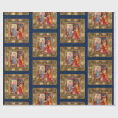 Besuch der drei Weisen Geschenkpapier (Flach)