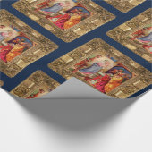 Besuch der drei Weisen Geschenkpapier (Ecke)