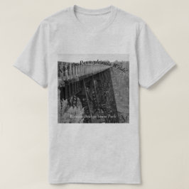 Besuch der PA Wilds Souvenir Kinzua-Brücke T-Shirt