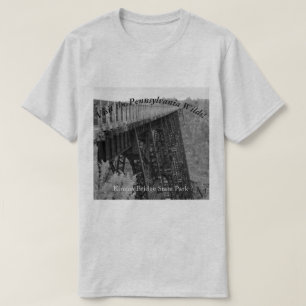 Besuch der PA Wilds Souvenir Kinzua-Brücke T-Shirt
