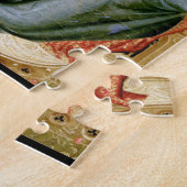 Besuch des Engels, C. 1400-10 durch Puzzle (Seite)