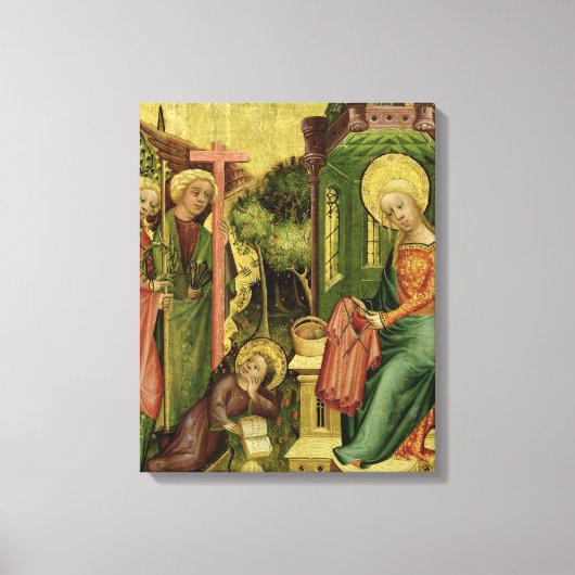 Besuch des Engels, rechts Leinwanddruck (Vorderseite)