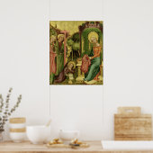 Besuch des Engels, rechts Poster (Küche)