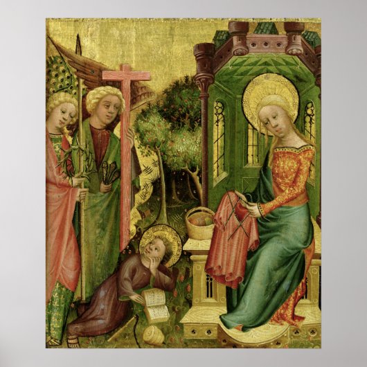 Besuch des Engels, rechts Poster (Vorne)