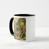 Besuch des Engels, von der Rechte Tasse (Vorderseite Links)