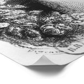 Besuch des Grabes Heloise und Abelard Poster (Ecke)