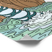 Besuch des Pools der Pipeline Poster (Ecke)