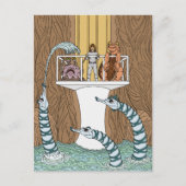 Besuch des Pools der Pipeline Postkarte (Vorderseite)