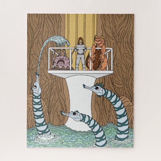 Besuch des Pools der Pipeline Puzzle (Vertikal)