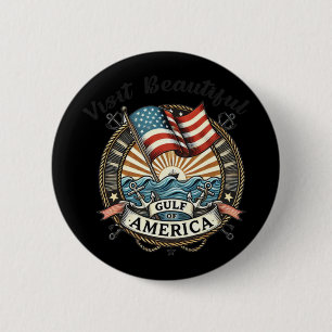 Besuch des schönen Golfs von Amerika Button