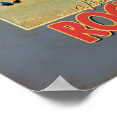 Besuch des Strandes Rockaway, OR Poster (Ecke)