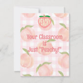 Besuch einer benutzerdefinierten Positivrückmeldek Dankeskarte (Vorderseite)