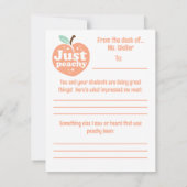 Besuch einer benutzerdefinierten Positivrückmeldek Dankeskarte (Rückseite)