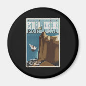 Besuch Estoril-Cascais Portugal Magnet (Vorne)