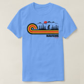 Besuch Hawkins Retro 70er Vibe T-Shirt (Design vorne)