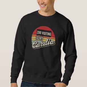 Besuch im Vintage-Retro-Zoo ist mein Cardio Sweatshirt