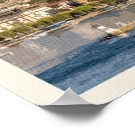 Besuch in Genf Poster (Ecke)