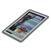 Besuch in Indien, Kaschmir reisen, Magnet (Linke Seite)