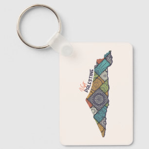 Besuch in Palästina: Kulturerbe innerhalb der Kart Schlüsselanhänger