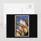 Besuch in Prag Postkarte (Vorne/Hinten)