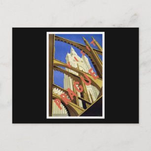 Besuch in Prag Postkarte