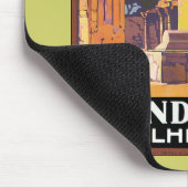 Besuch Indien ~ Delhi Mousepad (Ecke)