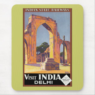 Besuch Indien ~ Delhi Mousepad