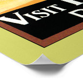 Besuch Indien ~ Delhi Poster (Ecke)