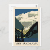 Besuch Jugoslawiens Postkarte (Vorne/Hinten)