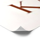 Besuch Kaschmir Indien | Vintage Travel Poster (Ecke)