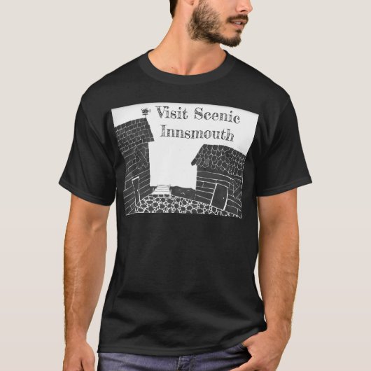 Besuch landschaftliches Innsmouth Shirt (Vorderseite)