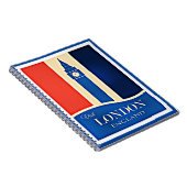 Besuch London, England Notizblock (Rechte Seite)