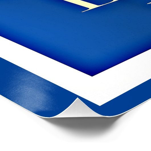 Besuch London, England Poster (Ecke)