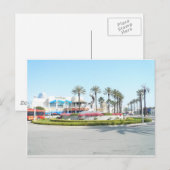 Besuch Long Beach, CA Postkarte (Vorne/Hinten)