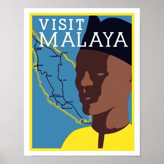 Besuch Malaya Poster (Vorne)