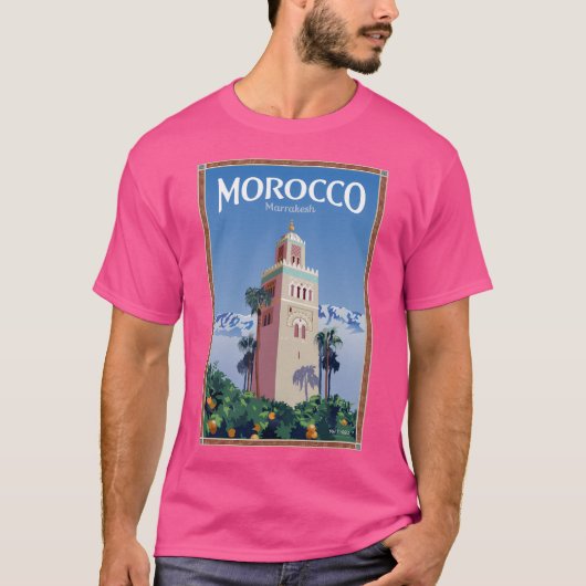 Besuch Marrakesh T-Shirt (Vorderseite)