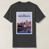 Besuch Minnesota T-Shirt (Design vorne)