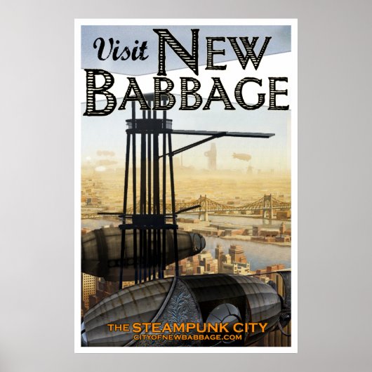 Besuch New Babbage (Nr. 4) Poster (Vorne)