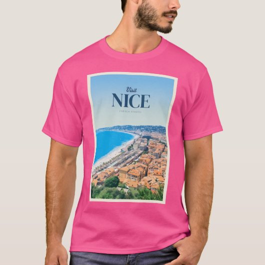 Besuch Nice T-Shirt (Vorderseite)