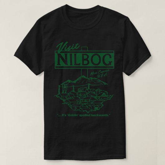 Besuch Nilbog T-Shirt (Design vorne)