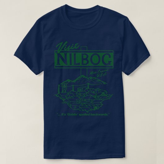 Besuch Nilbog T-Shirt (Design vorne)