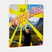 Besuch Nordkorea Keramikornament (Rechts)