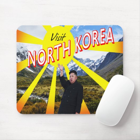 Besuch Nordkorea Mousepad (Mit Mouse)