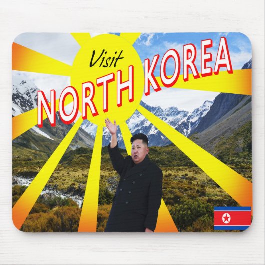 Besuch Nordkorea Mousepad (Vorne)