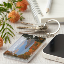 Besuch PA Wilds Landschaftlich Souvenir Kinzua Res Schlüsselanhänger