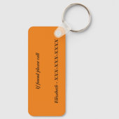 Besuch PA Wilds Picturesque Souvenir Casey Bridge Schlüsselanhänger (Rückseite)