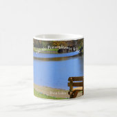Besuch PA Wilds Picturesque Souvenir Twin Seen ANF Kaffeetasse (Mittel)